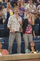 Liv and Maddie, Lucas Adams (L), Dove Cameron (R), 'Home Run-A-Rooney', Season 3, Ep. #15, 04/10/2016, ©DISNEYCHANNEL