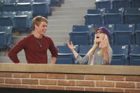 Liv and Maddie, Lucas Adams (L), Dove Cameron (R), 'Home Run-A-Rooney', Season 3, Ep. #15, 04/10/2016, ©DISNEYCHANNEL