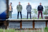 T2: TRAINSPOTTING, from left: Ewen Bremner, Ewan McGregor, Jonny Lee Miller, Robert Carlyle, 2017. ph: Jaap Buitendijk/© Sony Pictures Releasing