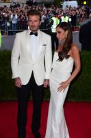 David Beckham, Victoria Beckham at arrivals for ''Charles James: Beyond Fashion'' Opening Night at The Metropolitan Museum of Art Annual Gala - Part 2, Anna Wintour Costume Center, New York, NY May 5, 2014. Photo By: Gregorio T. Binuya/Everett Collection