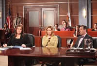 Drop Dead Diva, Brooke Elliott (L), Sharon Lawrence (C), Currie Graham (R), 'Lady Parts', Season 4, Ep. #10, 08/12/2012, ©LIFETIME