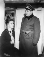 THE PASSWORD IS COURAGE, Maria Perschy (left), 1962