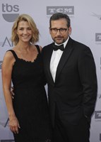 Steve Carell, Nancy Walls at arrivals for American Film Institute's 43rd Life Achievement Award Gala, The Dolby Theatre at Hollywood and Highland Center, Los Angeles, CA June 4, 2015. Photo By: Elizabeth Goodenough/Everett Collection
