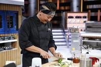 Food Fighters, Chris Oh, 'Alice Currah', Season 2, Ep. #10, 09/03/2015, ©NBC