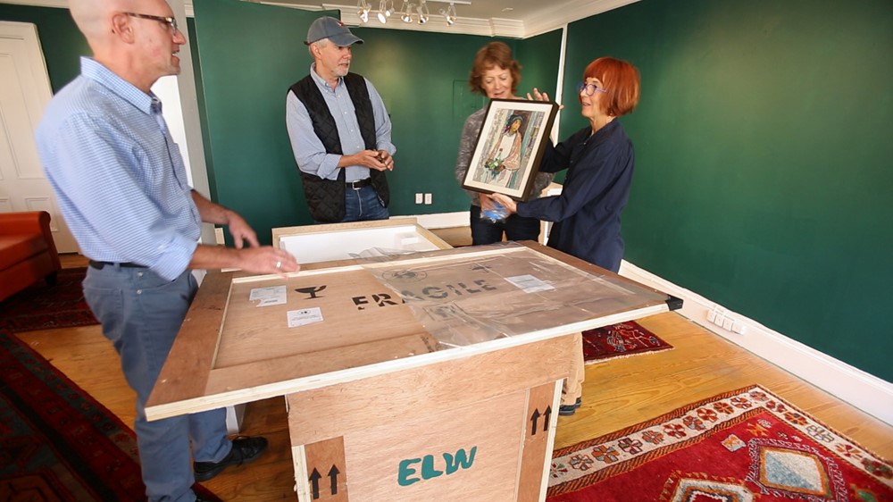 Packed In A Trunk: The Lost Art of Edith Lake Wilkinson, Jane Anderson, ©HBOMR