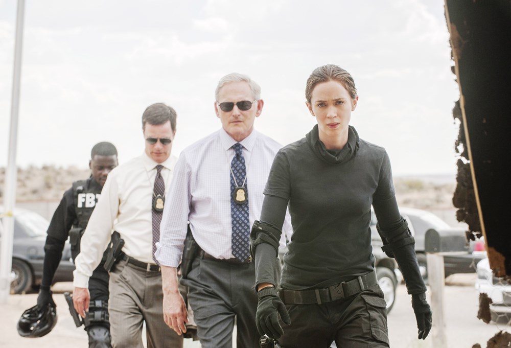 SICARIO, from left: Daniel Kaluuya, Hank Rogerson, Victor Garber, Emily Blunt, 2015. ph: Richard Foreman Jr./©Lionsgate