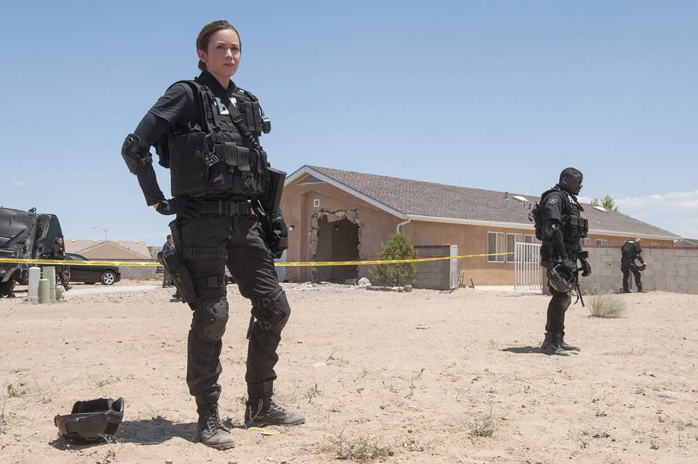 SICARIO, from left: Emily Blunt, Daniel Kaluuya, 2015. ph: Richard Foreman Jr./©Lionsgate