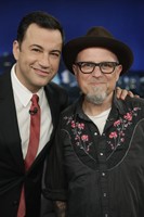 Jimmy Kimmel Live, Jimmy Kimmel (L), Bobcat Goldthwait (R), 01/26/2003, ©ABC