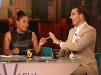 The View, Sherri Shepherd (L), Bill Rancic (R), 08/11/1997, ©ABC