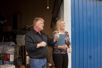 Storage Wars, Dan Dotson (L), Laura Dotson (R), 12/01/2010, ©AETV