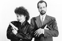 BAD ATTITUDES, from left: Maryedith Burrell, Richard Gilliland, 1991, TM & Copyright © 20th Century Fox Film Corp.