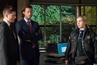 Supernatural, Jared Padalecki (L), Briana Buckmaster (R), 'Plush', Season 11, Ep. #7, 11/18/2015, ©KSITE