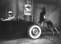 DRAGSTRIP GIRL, Frank Gorshin, Judy Bamber, 1957
