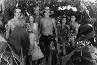 CLUB PARADISE, Bill Curry, Robin Duke, Richard Wiese, Steven Kampmann, Andrea Martin, Eugene Levy, 1986. ©20thCentFox/courtesy Everettampmann, 1986. ©Warner Brothers/courtesy Everett