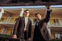 From Dusk Till Dawn: The Series, Zane Holtz (L), D.J. Cotrona (R), 'Season 1', 03/11/2014, ©NETFLIX