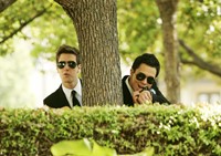 Big Time Rush!, Logan Henderson (L), Carlos Peña (R), 11/28/2009, ©NICK