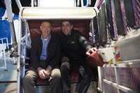 Growing Up Fisher, J.K. Simmons (L), Michael Weaver (R), 'The Date From Hell-Nado', Season 1, Ep. #3, 03/11/2014, ©NBC