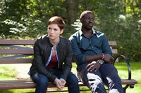 Taxi Brooklyn, Chyler Leigh (L), Jacky Ido (R), 'Love Hurts', Season 1, Ep. #6, 07/30/2014, ©NBC