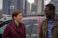 Taxi Brooklyn, Chyler Leigh (L), Jacky Ido (R), 'Deadline Brooklyn', Season 1, Ep. #8, 08/13/2014, ©NBC