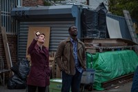Taxi Brooklyn, Chyler Leigh (L), Jacky Ido (R), 'Deadline Brooklyn', Season 1, Ep. #8, 08/13/2014, ©NBC