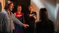 Haven, Eric Balfour (L), Bree Williamson (C), Emily Rose (R), 'Real Estate', Season 3, Ep. #6, 10/26/2012, ©SYFY