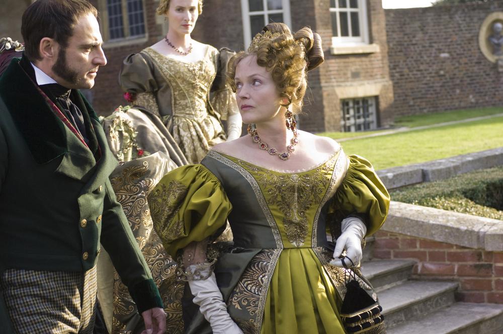 THE YOUNG VICTORIA, foreground from left: Mark Strong, Miranda Richardson as the Duchess of Kent, 2009. ©Momentum Pictures