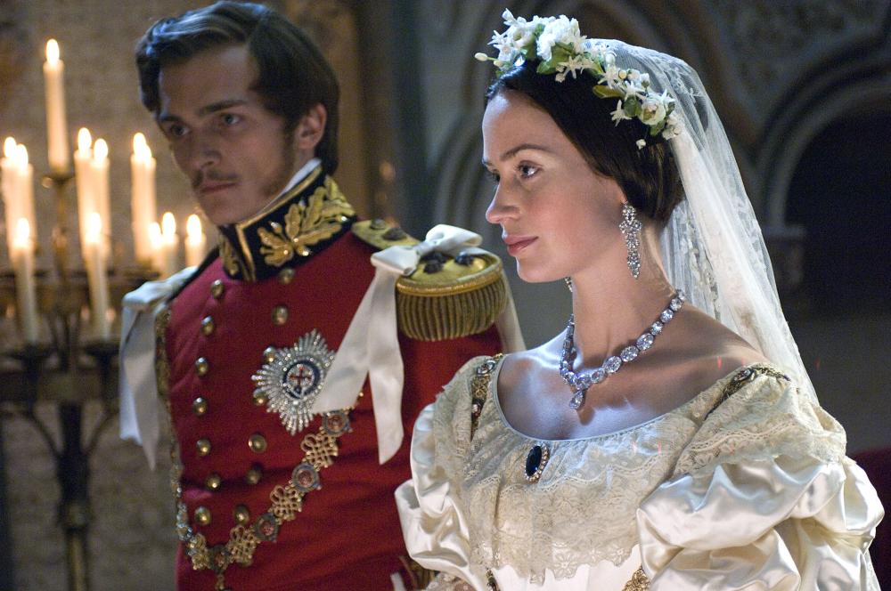THE YOUNG VICTORIA, from left: Rupert Friend, as Prince Albert, Emily Blunt, as Victoria, 2009. ©Momentum Pictures