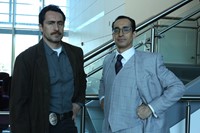 The Bridge, Demián Bichir (L), Bruno Bichir (R), 'The Acorn', Season 2, Ep. #4, 07/30/2014, ©FX