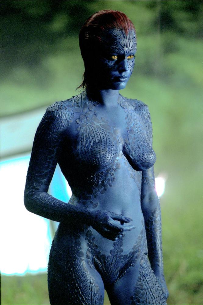 X-MEN 2, Rebecca Romijn-Stamos, 2003, TM & Copyright (c) 20th Century Fox Film Corp. All rights reserved.