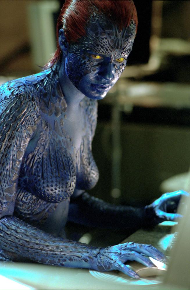 X-MEN 2, Rebecca Romijn-Stamos, 2003, TM & Copyright (c) 20th Century Fox Film Corp. All rights reserved.