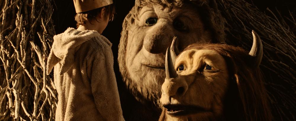 WHERE THE WILD THINGS ARE, from left: Max Records, Ira (voice: Forest Whitaker), Judith (voice: Catherine O'Hara), 2009. ©Warner Bros.