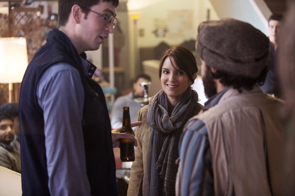 WHISKEY TANGO FOXTROT, from left: Nicholas Braun, Tina Fey, Christopher Abbott, 2016. ph: Frank Masi/© Paramount Pictures