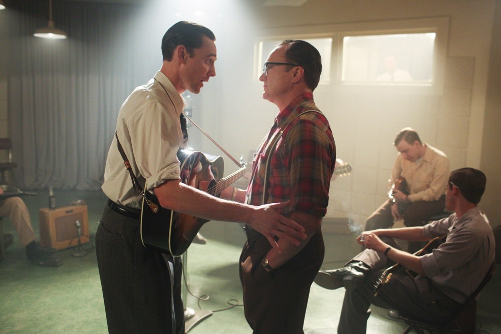 I SAW THE LIGHT, from left: Tom Hiddleston as Hank Williams, Bradley Whitford, 2015. ph: Sam Emerson/© Sony Pictures Classics