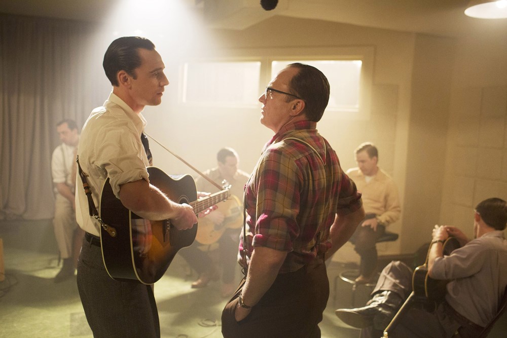 I SAW THE LIGHT, from left: Tom Hiddleston as Hank Williams, Bradley Whitford, 2015. ph: Sam Emerson/© Sony Pictures Classics