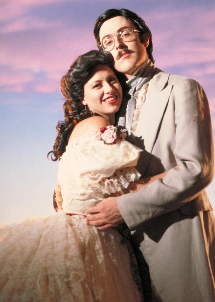 UHF, Fran Drescher, Weird Al Yankovic, 1989. ©Orion Pictures