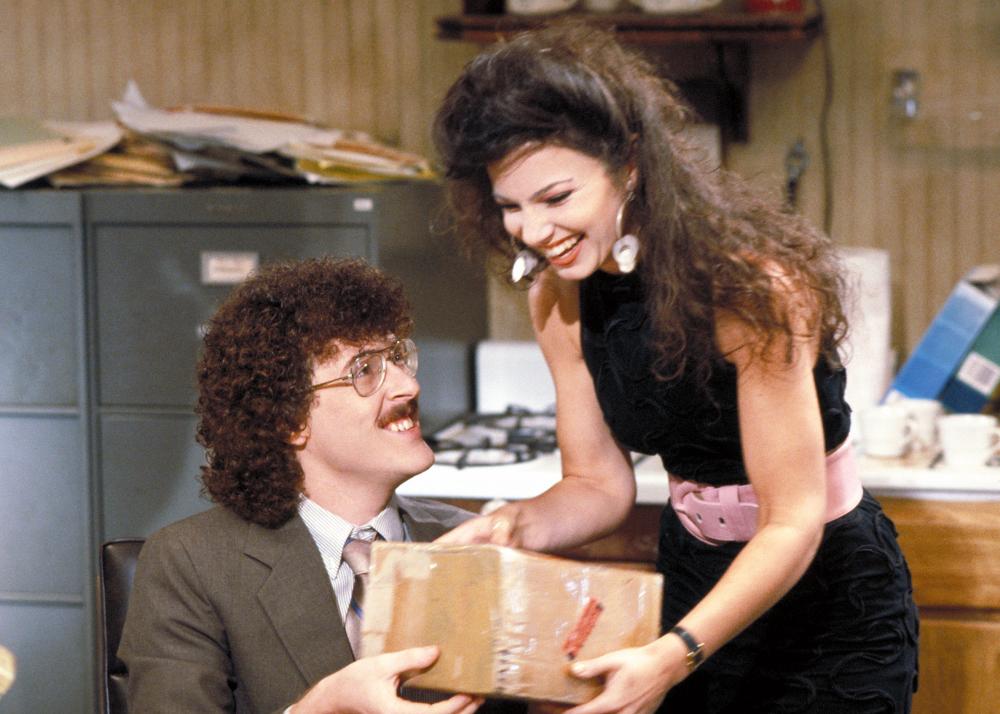 UHF, Weird Al Yankovic, Fran Drescher, 1989. ©Orion Pictures