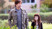 Californication, David Duchovny (L), Madeleine Martin (R), 'Faith, Hope, Love', Season 7, Ep. #9, 06/08/2014, ©SHO