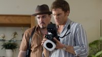 Dexter, David Zayas (L), Michael C Hall (R), 'Crocodile', Season 1, Ep. #2, 10/08/2006, ©SHO