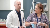 Nurse Jackie, Paul Schulze (L), Merritt Wever (R), 'Rag and Bone', Season 6, Ep. #5, 05/11/2014, ©SHO