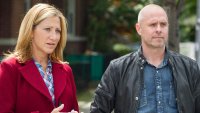 Nurse Jackie, Edie Falco (L), Paul Schulze (R), 'Deal', Season 7, Ep. #2, 04/19/2015, ©SHO