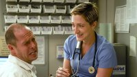 Nurse Jackie, Paul Schulze (L), Edie Falco (R), 'Sweet 'n All', Season 1, Ep. #2, 06/15/2009, ©SHO