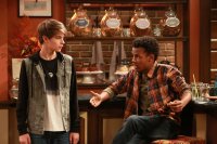 Girl Meets World, Corey Fogelmanis (L), Amir Mitchell-Townes (R), 'Girl Meets Money', Season 2, Ep. #27, 01/22/2016, ©DISNEYCHANNEL