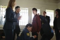 The Family, Liam James (L), Matthew Lawler (C), Margot Bingham (R), 'Nowhere Man', Season 1, Ep. #6, 04/03/2016, ©ABC