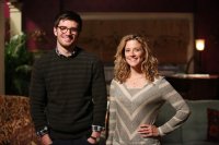 Recovery Road, David Witts (L), Alexis Carra (R), 'Heaven Backwards', Season 1, Ep. #6, 02/29/2016, ©FREEFORM