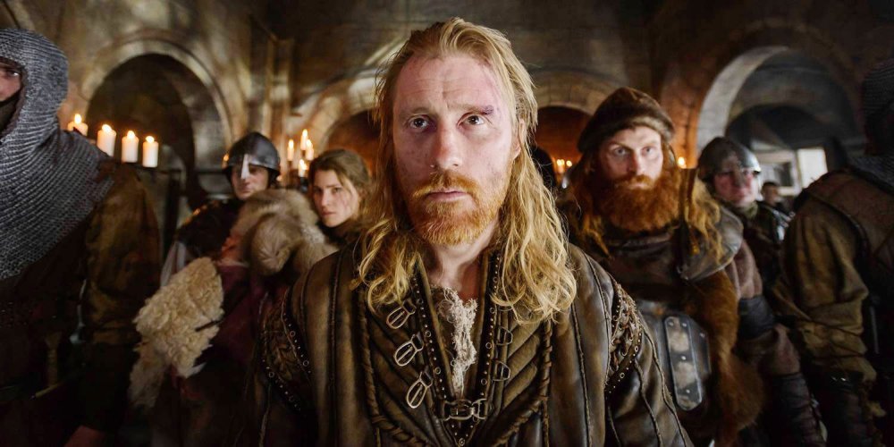 THE LAST KING, (aka BIRKEBEINERNE), front: Thorbjorn Harr, rear right: Kristofer Hivju, 2016. ©Magnolia Pictures