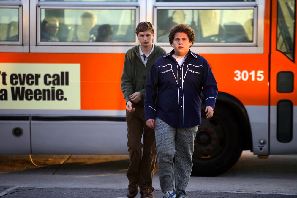 SUPERBAD, Michael Cera, Jonah Hill, 2007. ©Columbia Pictures