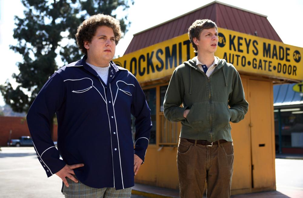 SUPERBAD, Jonah Hill, Michael Cera, 2007. ©Columbia Pictures
