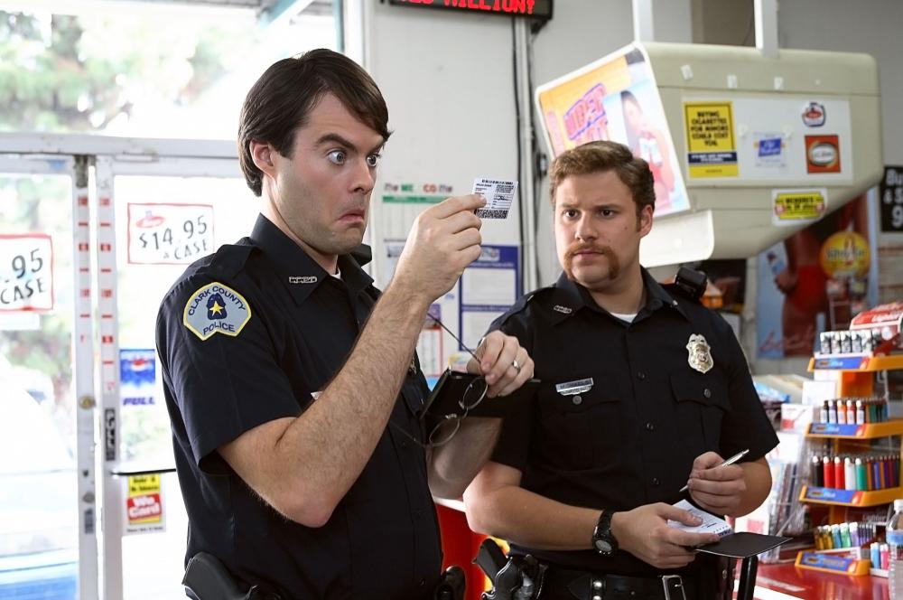 SUPERBAD, Bill Hader, Seth Rogen, 2007. ©Columbia Pictures