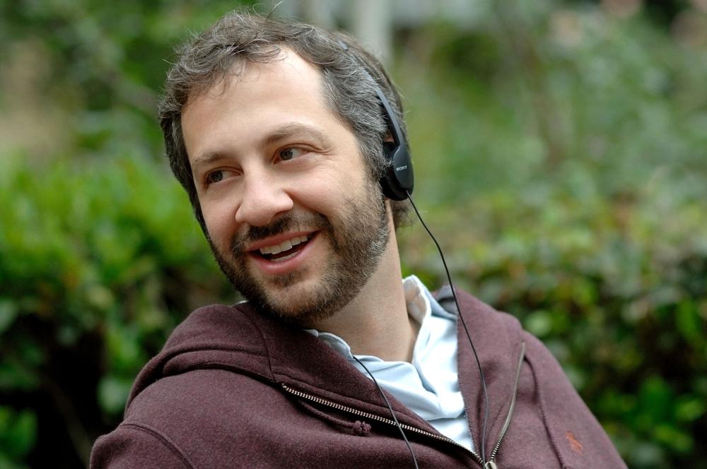 SUPERBAD, producer Judd Apatow, on set, 2007. ©Columbia Pictures