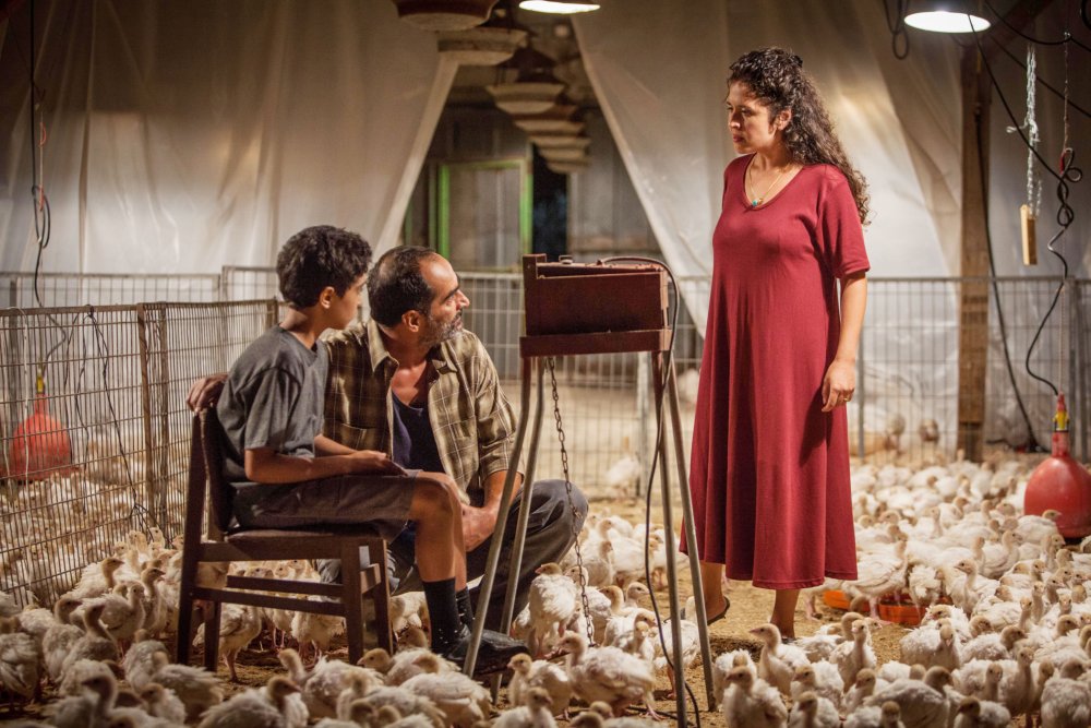 BABA JOON, from left: Asher Avrahami, Navid Negahban, Viss Elliot Safavi, 2015. © Strand Releasing